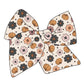 Floral Pumpkins Hand-tied Bow