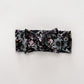 Midnight Floral Knotted Headwrap