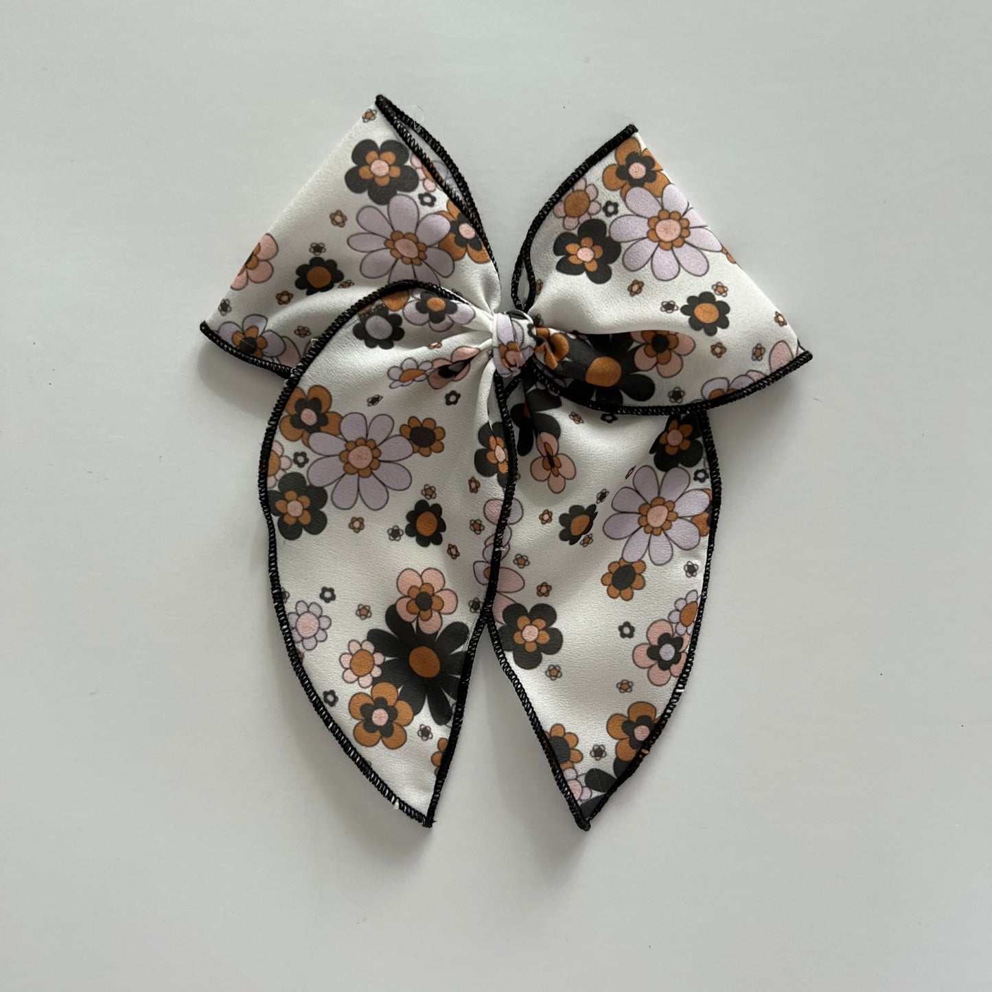 Halloween Floral Fable Bow