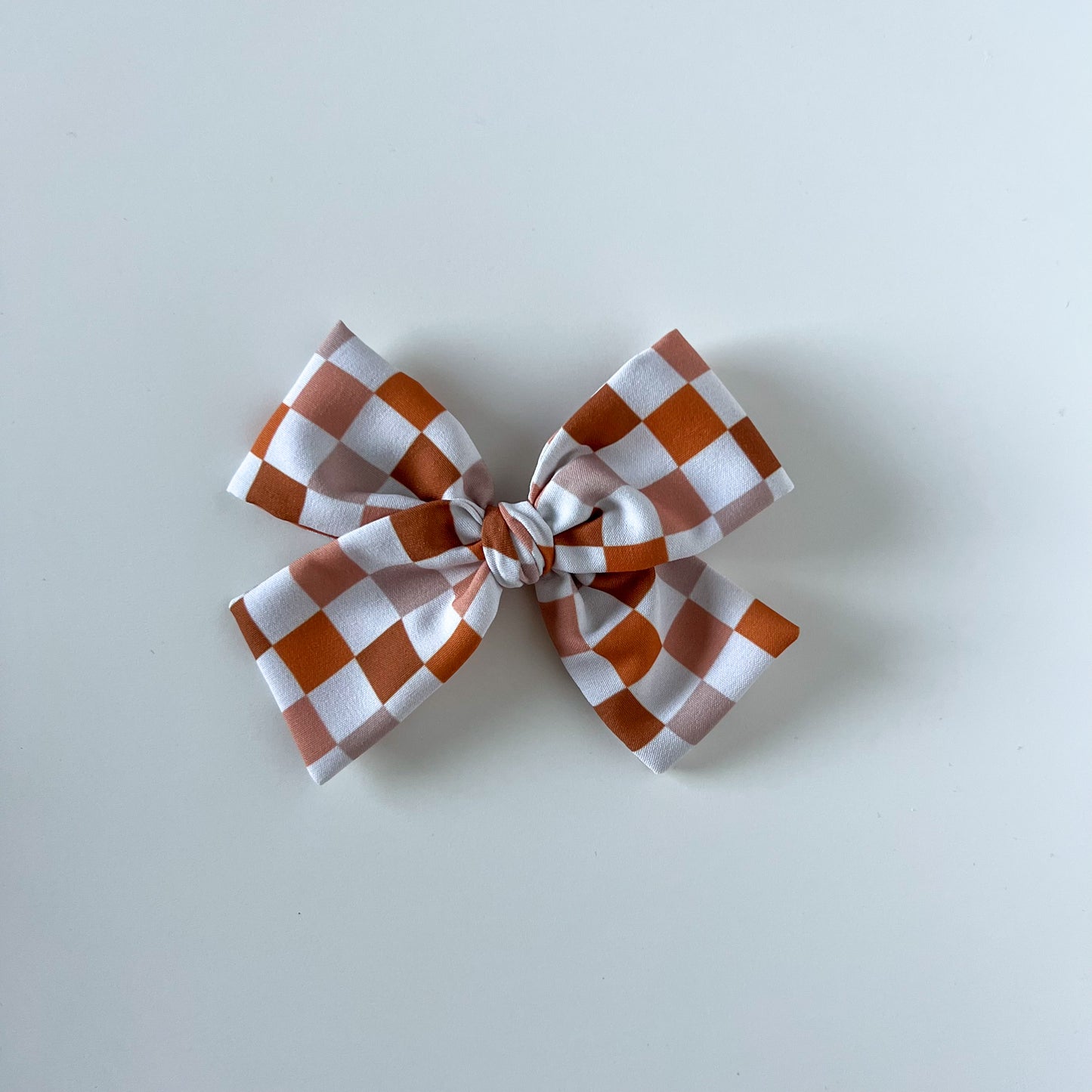 Thanksgiving Check Hand-tied Bow