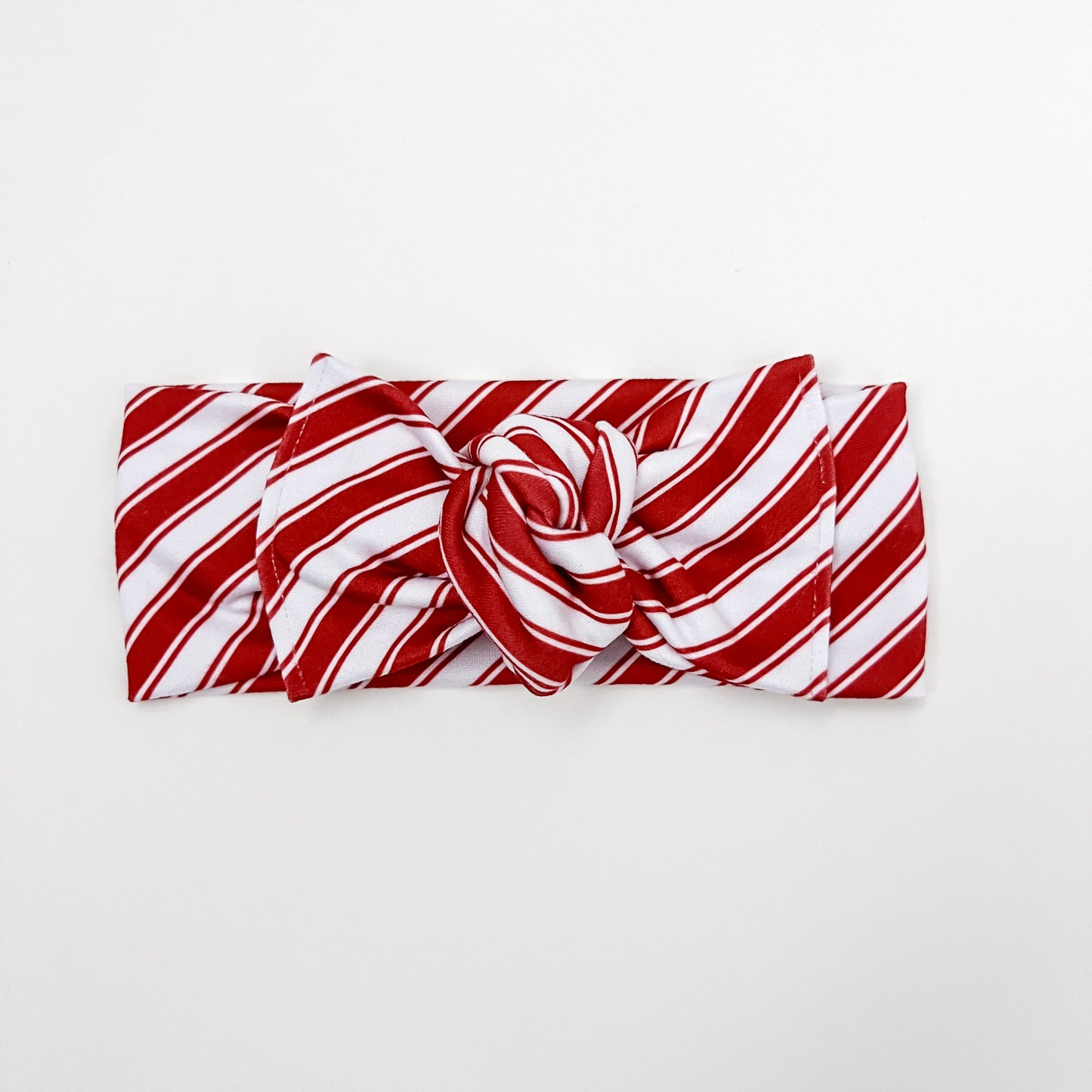 Candy Cane Stripe Knotted Headwrap
