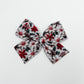 Christmas Embroidery Floral Hand-tied Bow