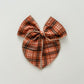 Fall Plaid Fable Bow