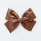 Chocolate Brown Hand-tied Bow