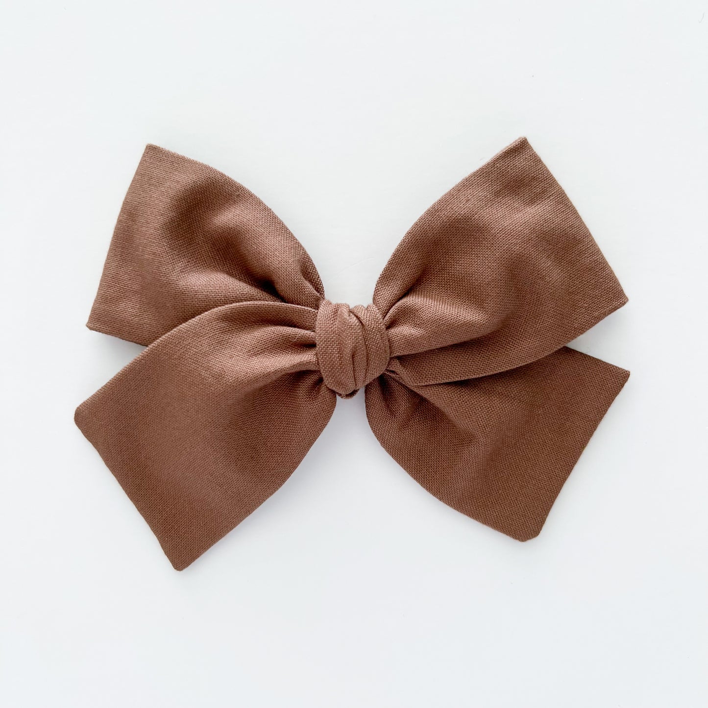 Chocolate Brown Hand-tied Bow