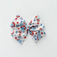Patriotic Rolling Stones Hand-tied Bow