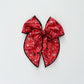 Red Bandanna Fable Bow