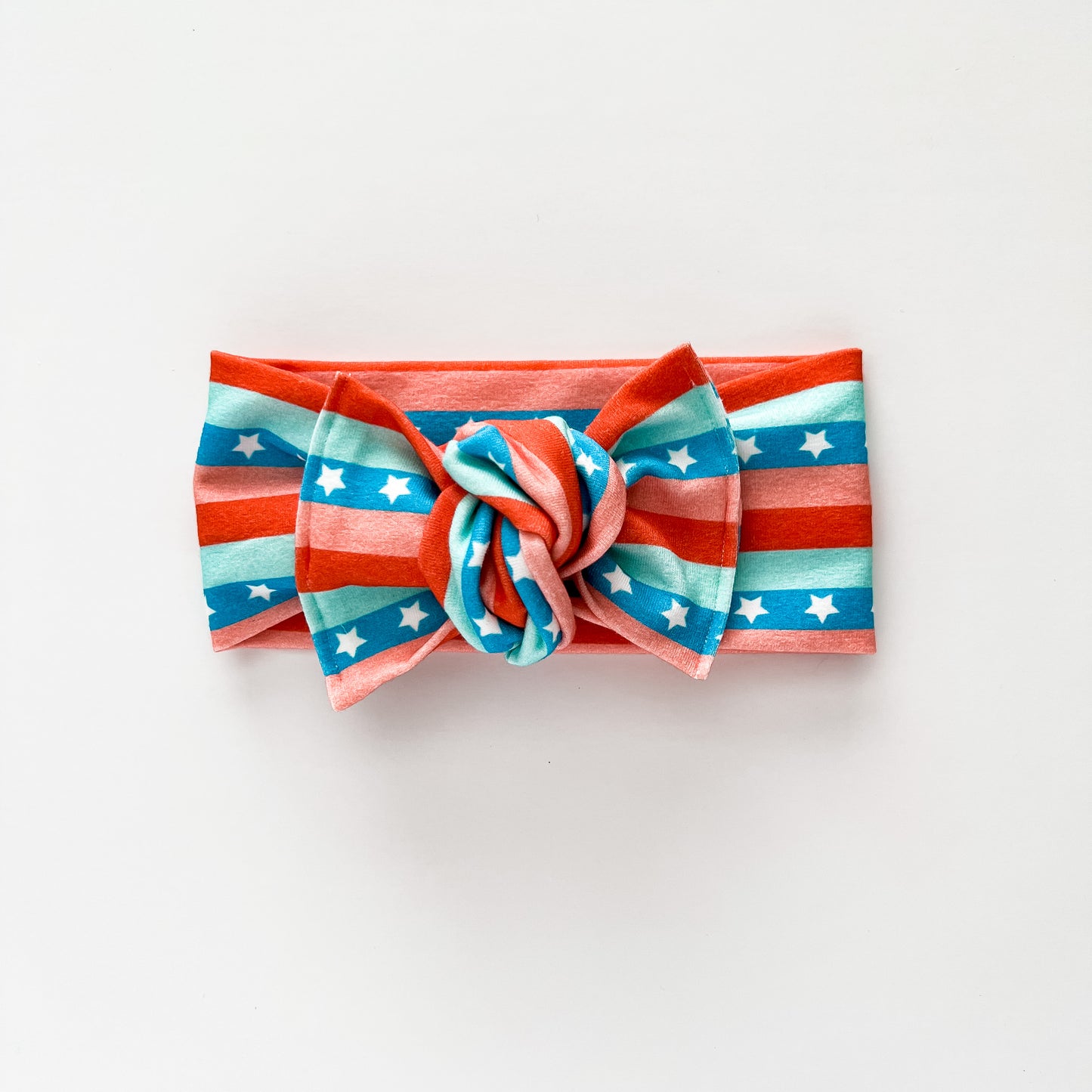 Stars and Stripes Knotted Headwrap