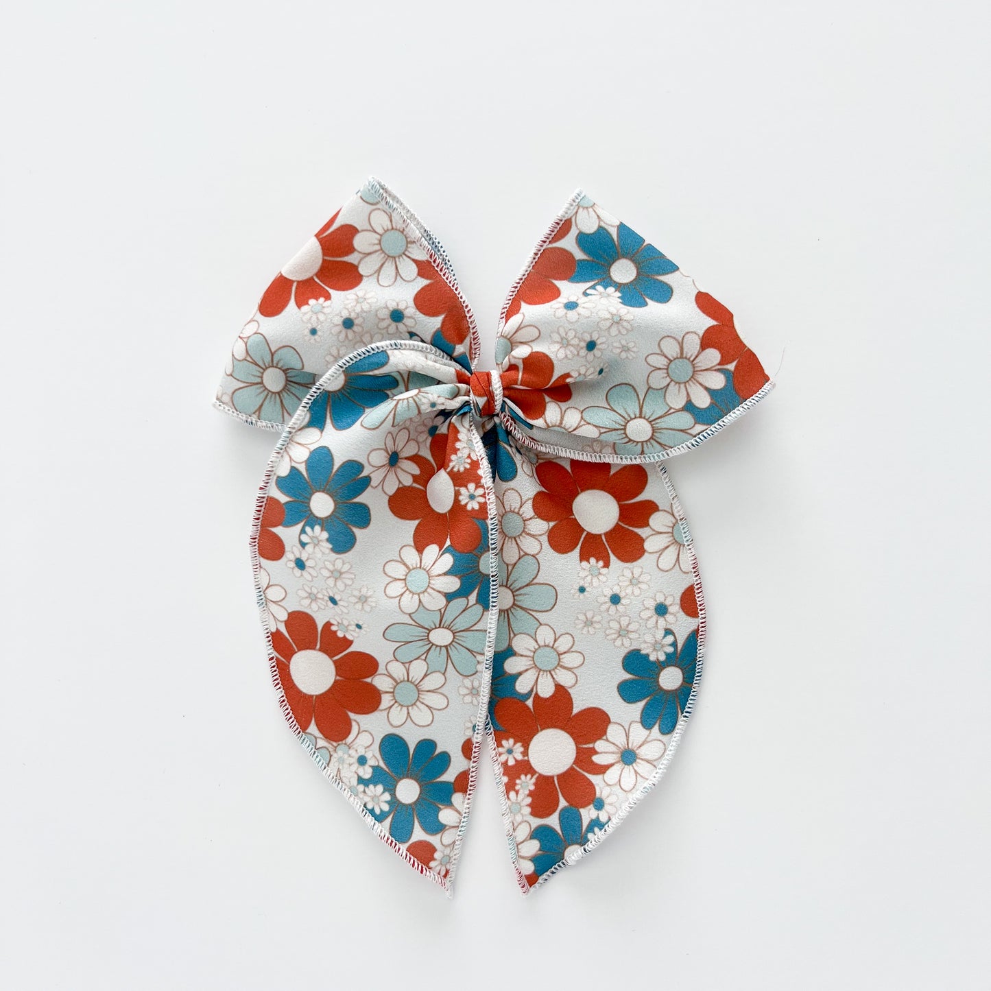 Patriotic Floral Fable Bow
