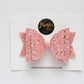 Coral Sherbet Dolly Bow