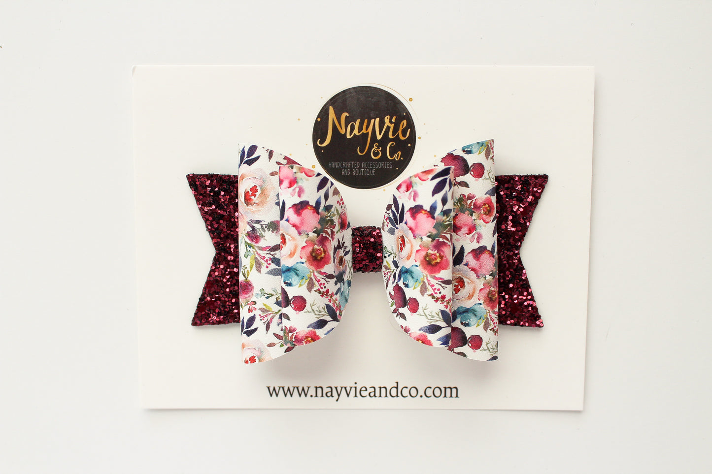 Fall Floral Dolly Bow