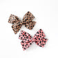 Leopard Hearts Hand-tied Bow Set