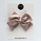 Muted Mauve Hand-tied Bow