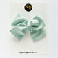 Spring Mint Hand-tied Bow