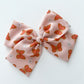 Pink Butterflies Hand-tied Bow